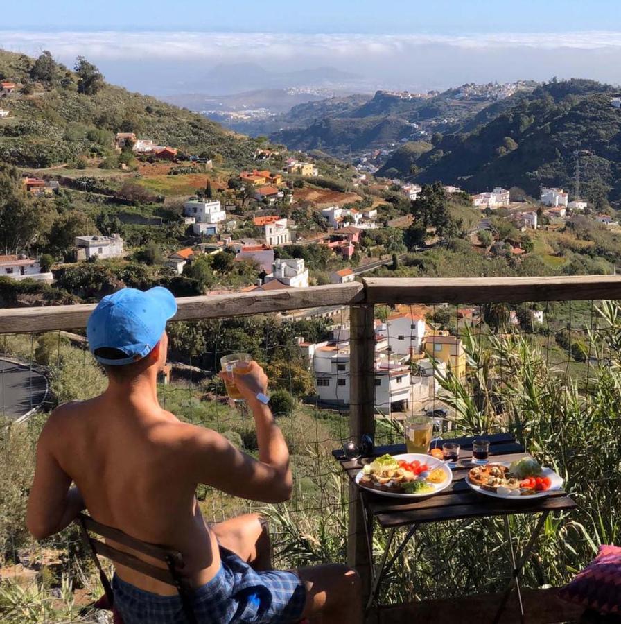 Casa Rural Con Bonitas Vistas Teror Ngoại thất bức ảnh